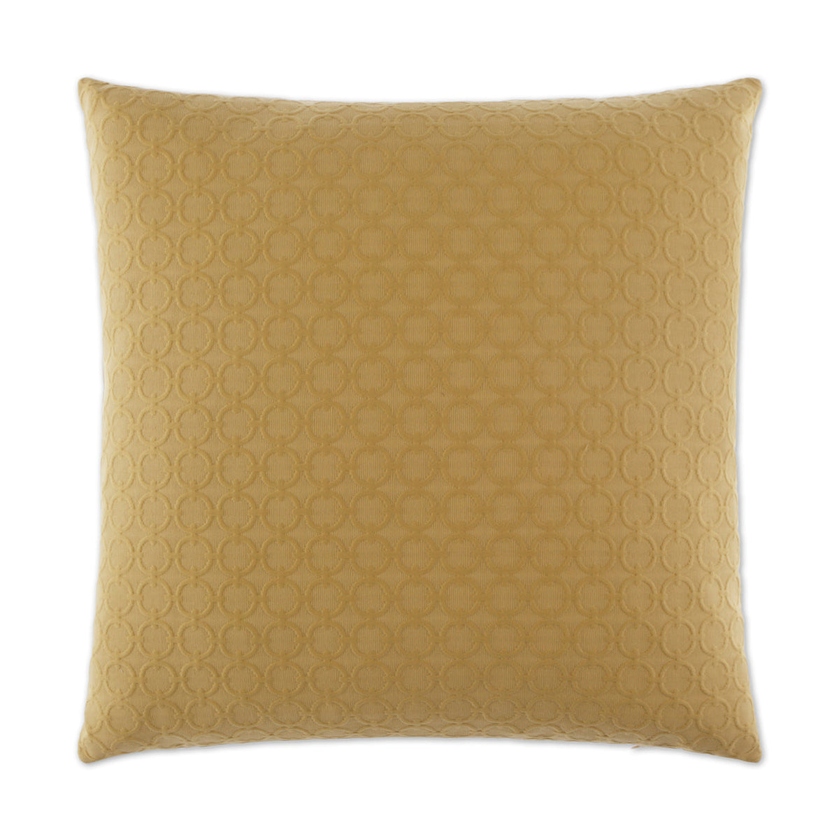 D.V. Kap Full Circle Yellow Throw Pillow With Insert