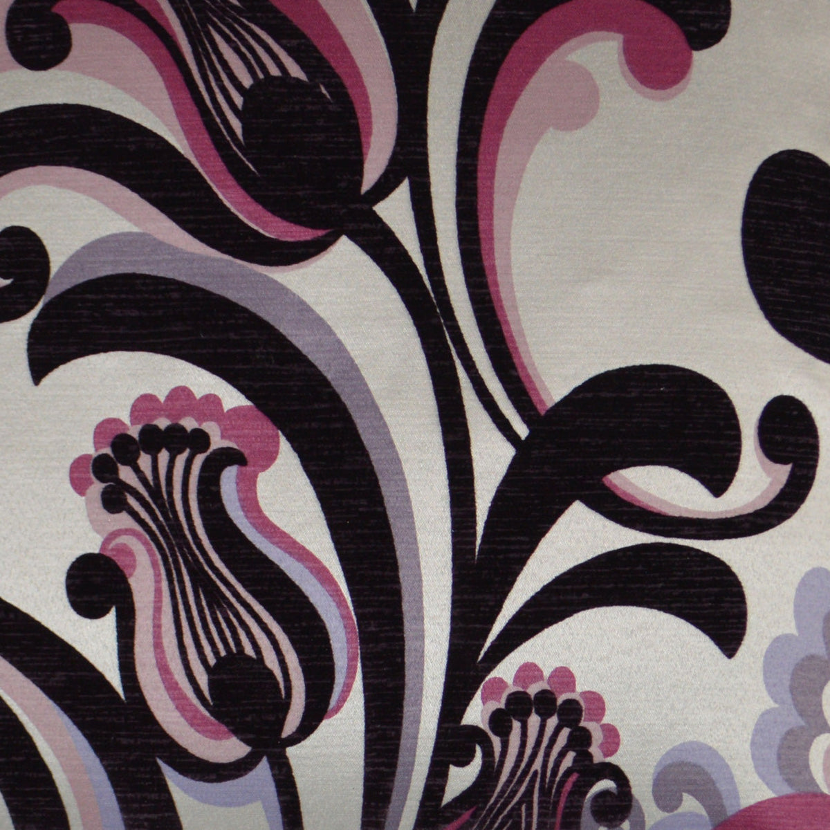 D.V. Kap Romanza Aubergine Multi Color Throw Pillow With Insert