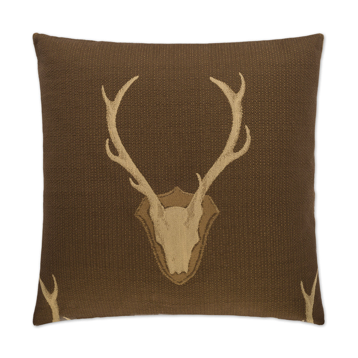 D.V. Kap Uncle Buck Brown Throw Pillow With Insert