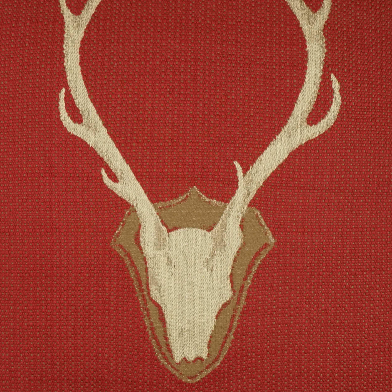 D.V. Kap Uncle Buck Red Throw Pillow With Insert