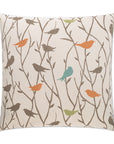 D.V. Kap Twitter Orange Throw Pillow With Insert
