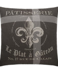 D.V. Kap Patisserie Grey Throw Pillow With Insert