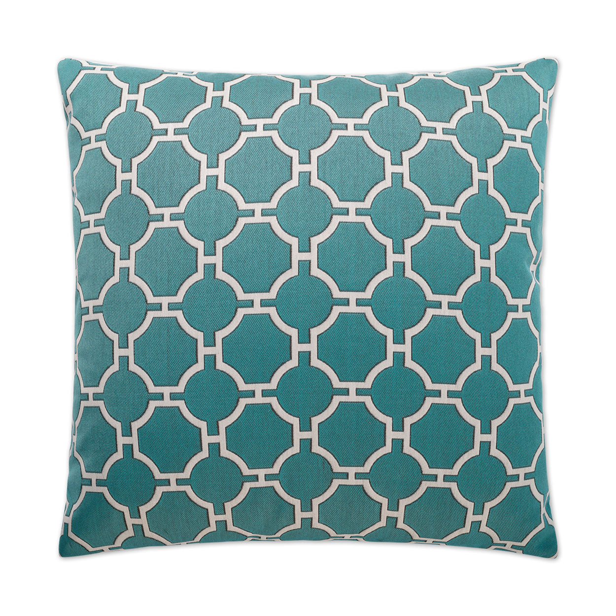 D.V. Kap Kinder Turquoise Throw Pillow With Insert