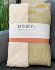 Nautical Gold Washable Indoor-Outdoor Rug