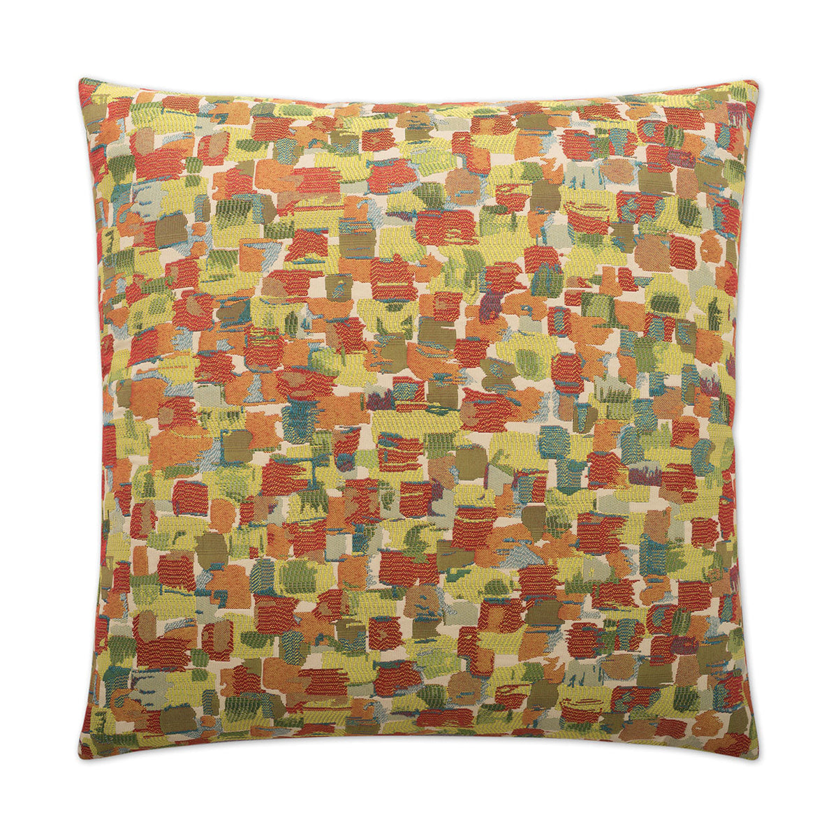 D.V. Kap Expressionist Multi Color Throw Pillow With Insert