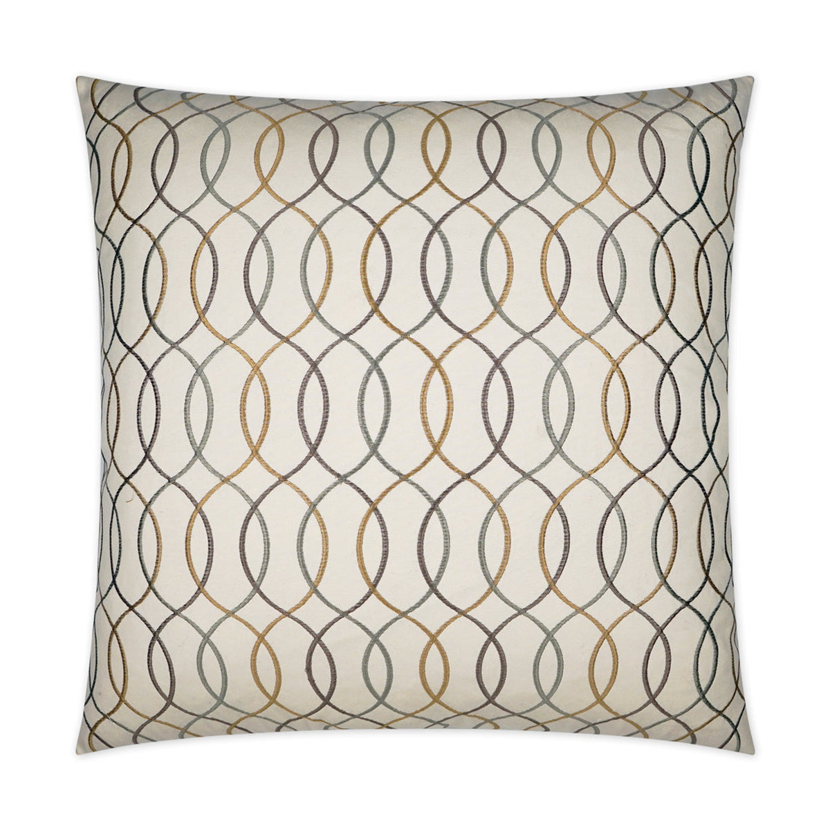 D.V. Kap Whitney Off-White Throw Pillow With Insert