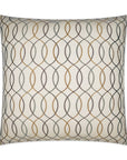 D.V. Kap Whitney Off-White Throw Pillow With Insert