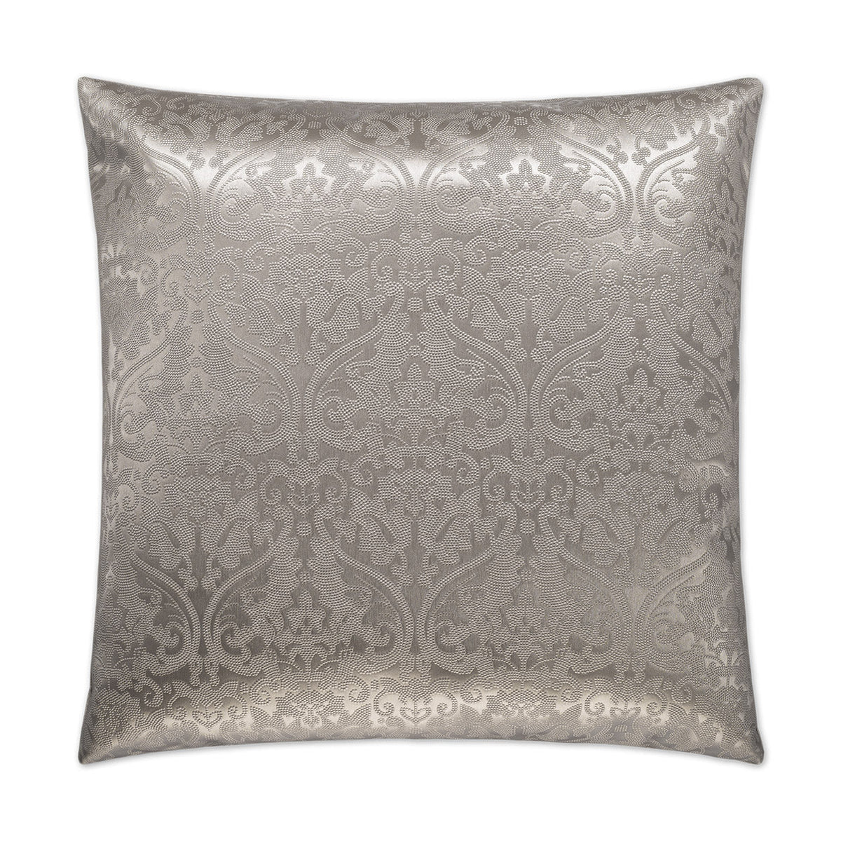 D.V. Kap Parisian Silver Throw Pillow With Insert