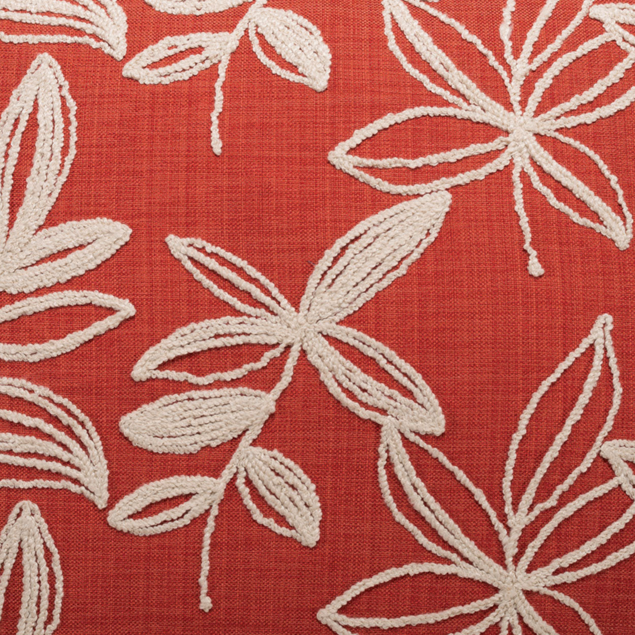 D.V. Kap Gansu Tomato Red Throw Pillow With Insert