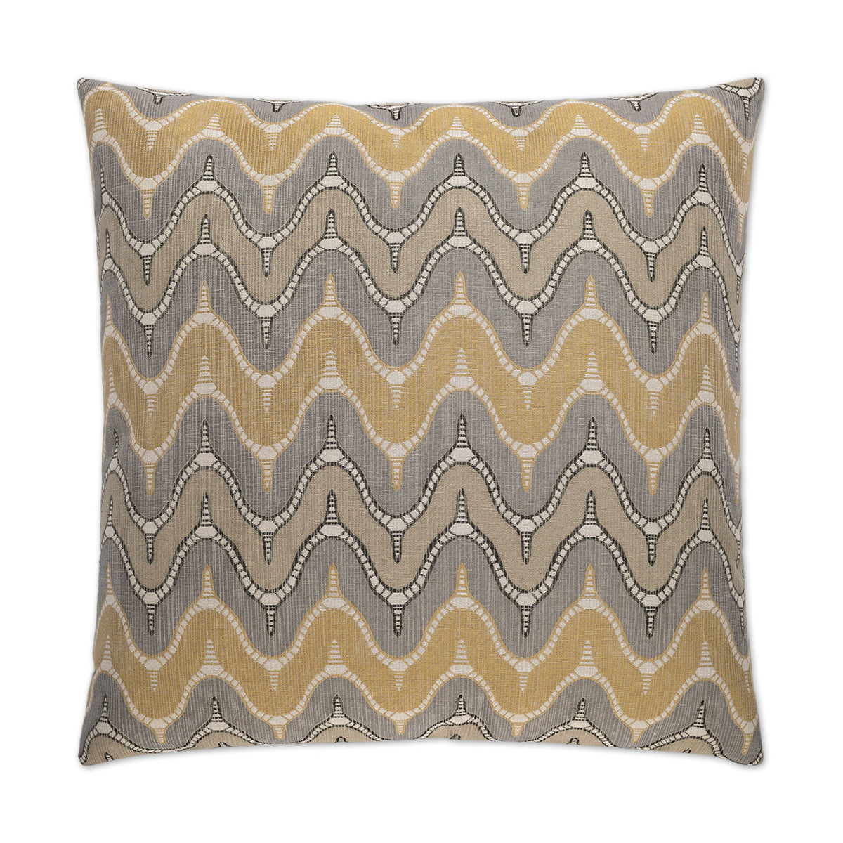 D.V. Kap Impressive Grey Throw Pillow With Insert