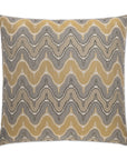 D.V. Kap Impressive Grey Throw Pillow With Insert