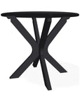 23" Slat Marine Grade Polymer Round End Table - LOOMLAN - Telescope - Outdoor Side Tables