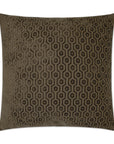 D.V. Kap Seneca Mocha Chocolate Brown Throw Pillow With Insert