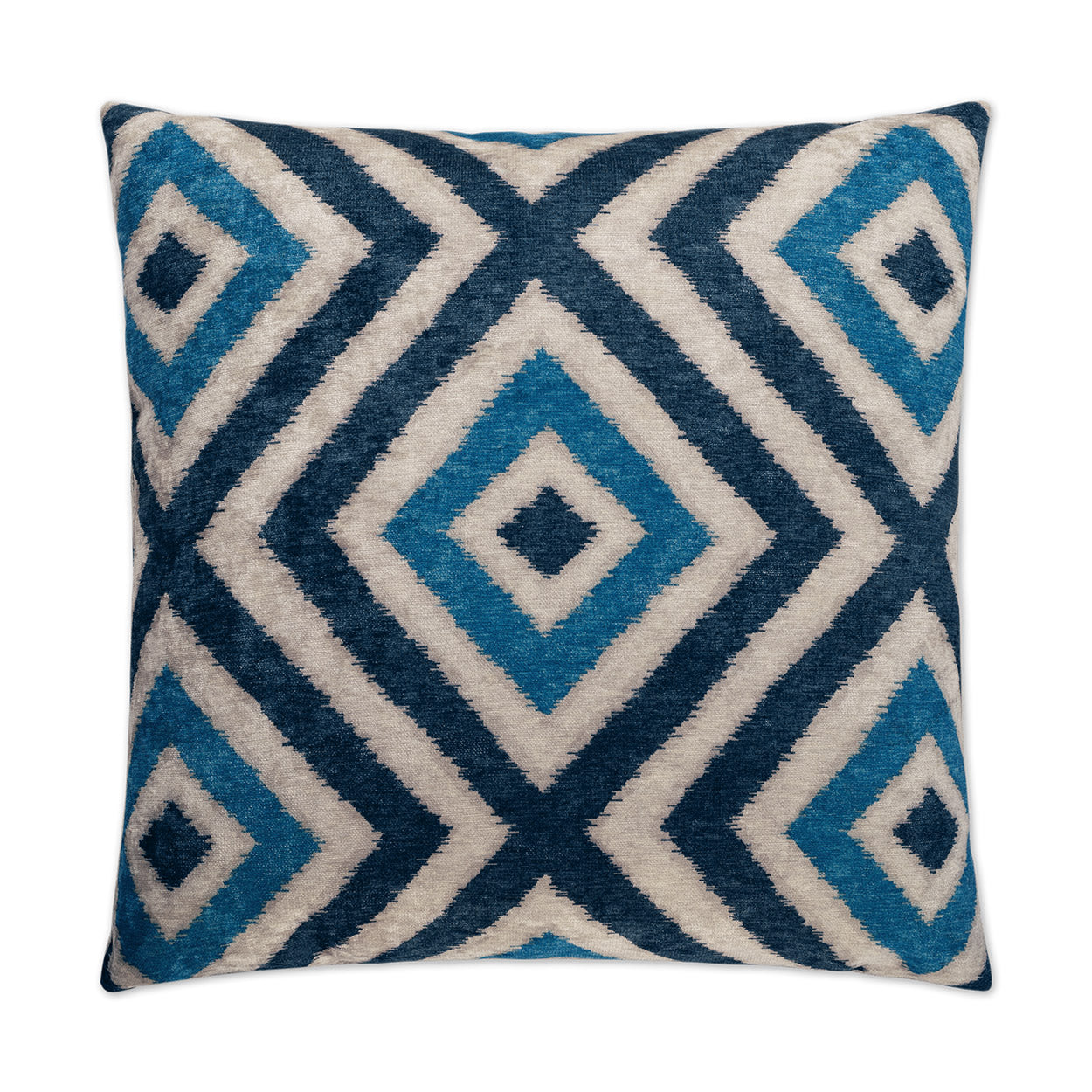 D.V. Kap Registan Peacock Blue Throw Pillow With Insert