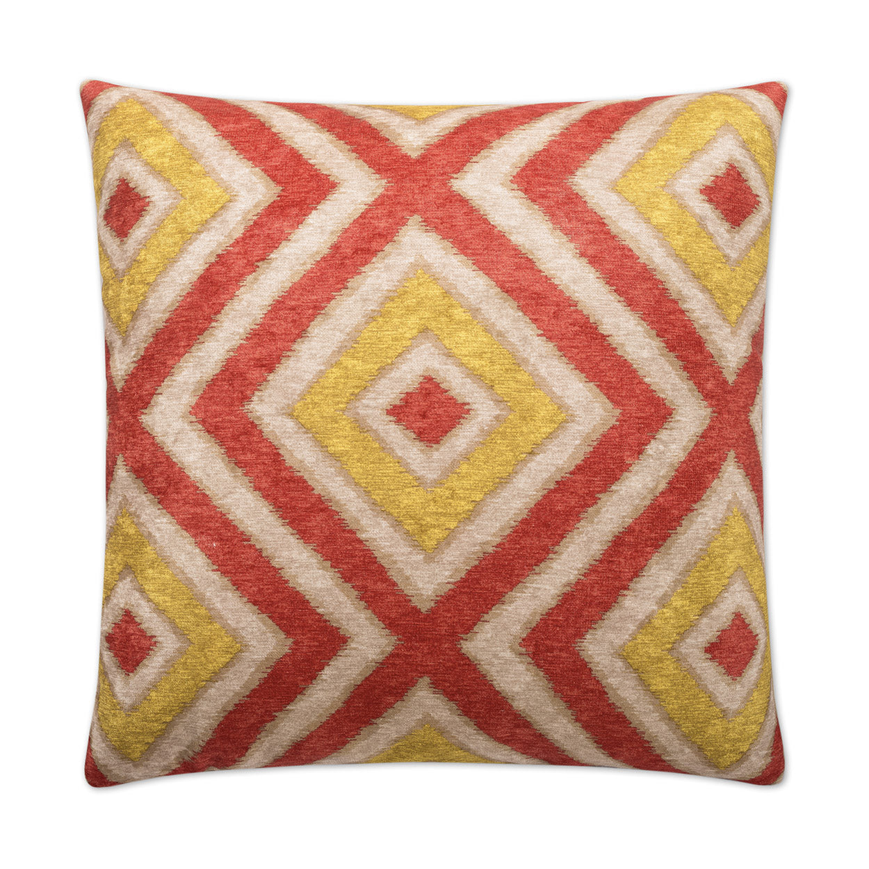 D.V. Kap Registan Tomato Red Throw Pillow With Insert