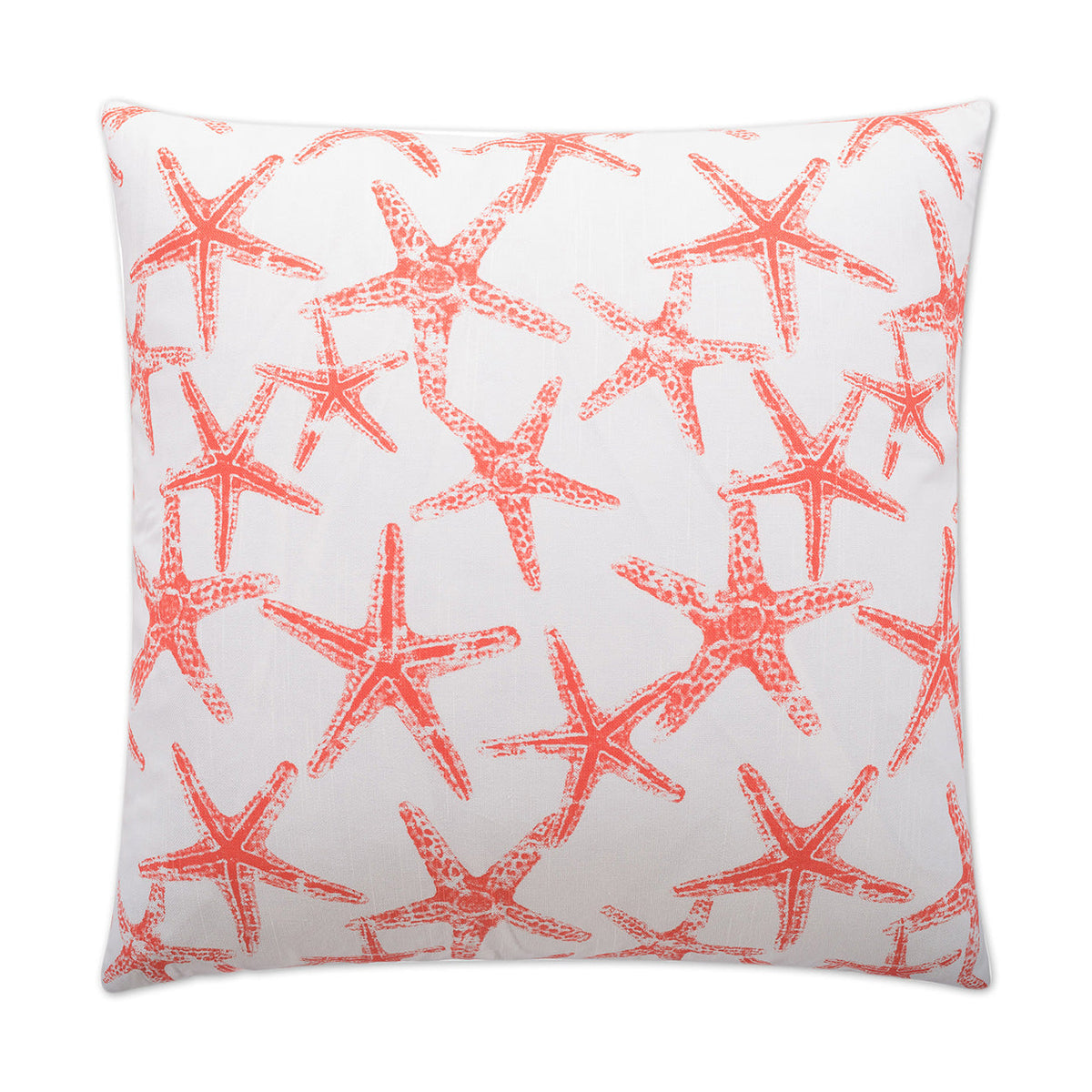 D.V. Kap Sea friends Salmon Red Throw Pillow With Insert