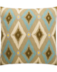 D.V. Kap Ikat Pool Multi Color Throw Pillow With Insert