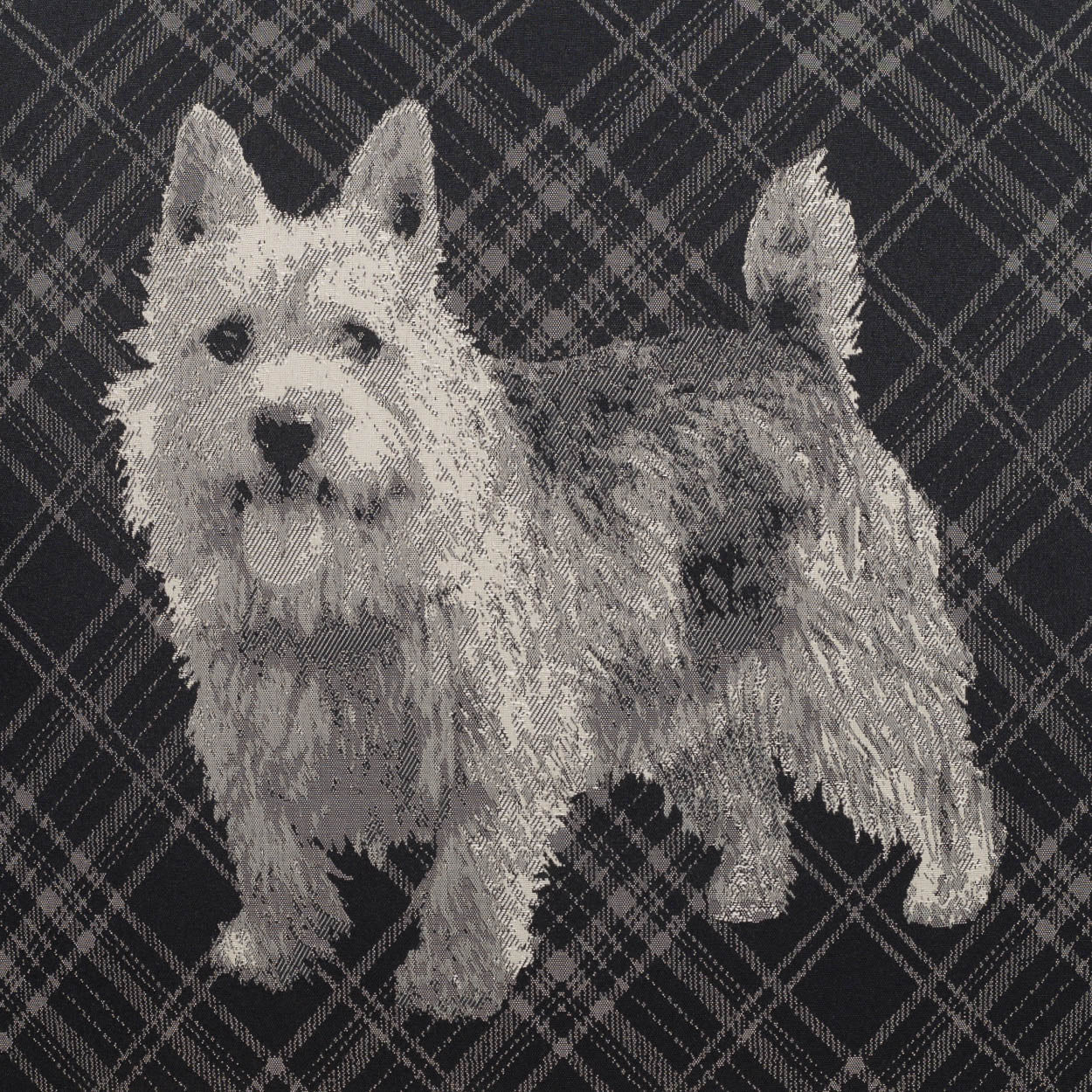 D.V. Kap Winkie Black Throw Pillow With Insert