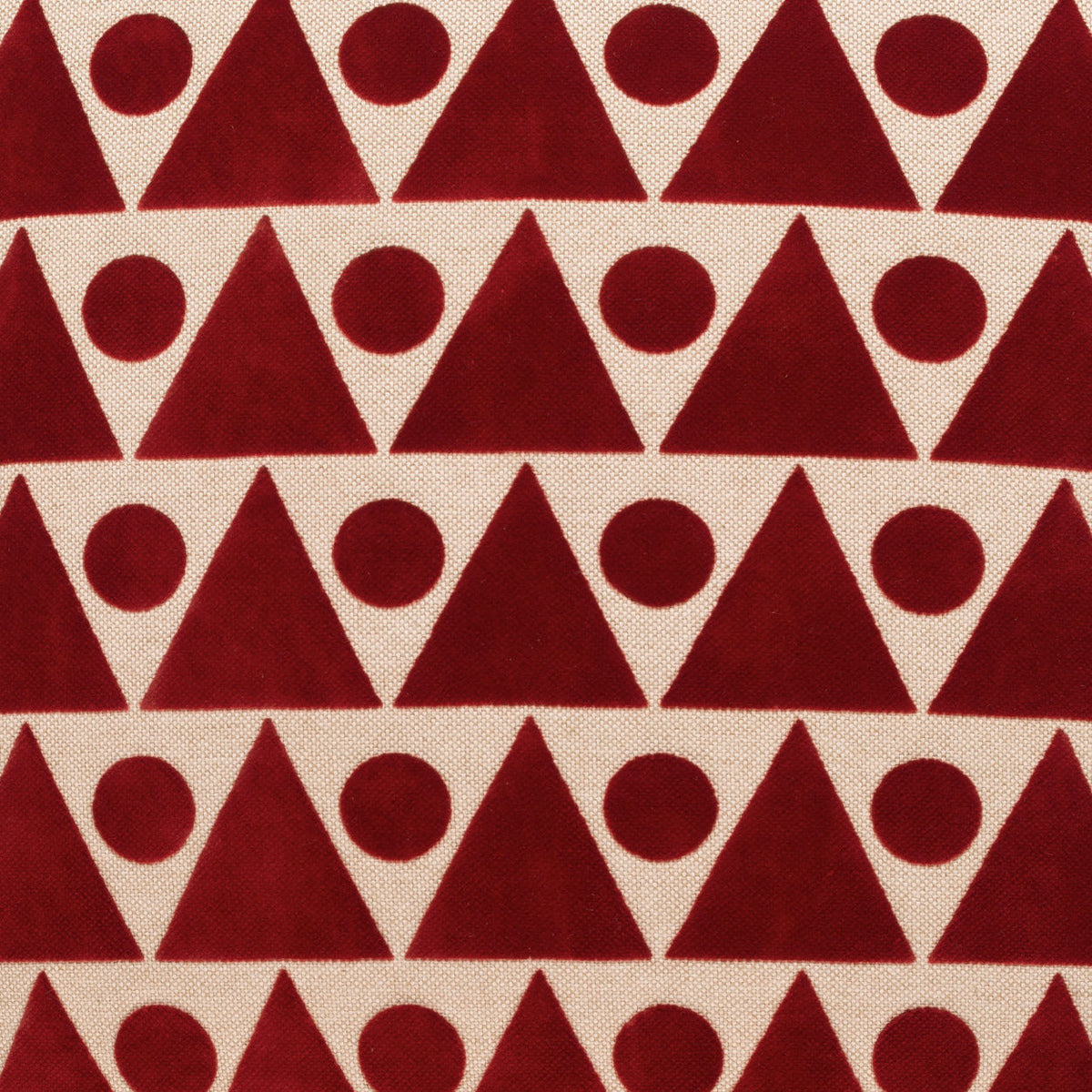D.V. Kap Kilo Red Throw Pillow With Insert