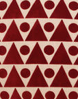 D.V. Kap Kilo Red Throw Pillow With Insert