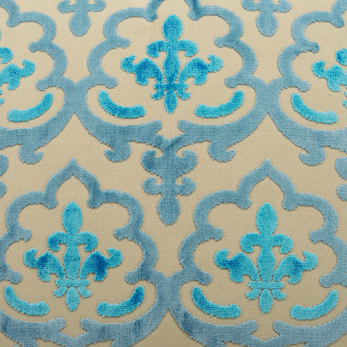 D.V. Kap Marrisett Peacock Blue Throw Pillow With Insert