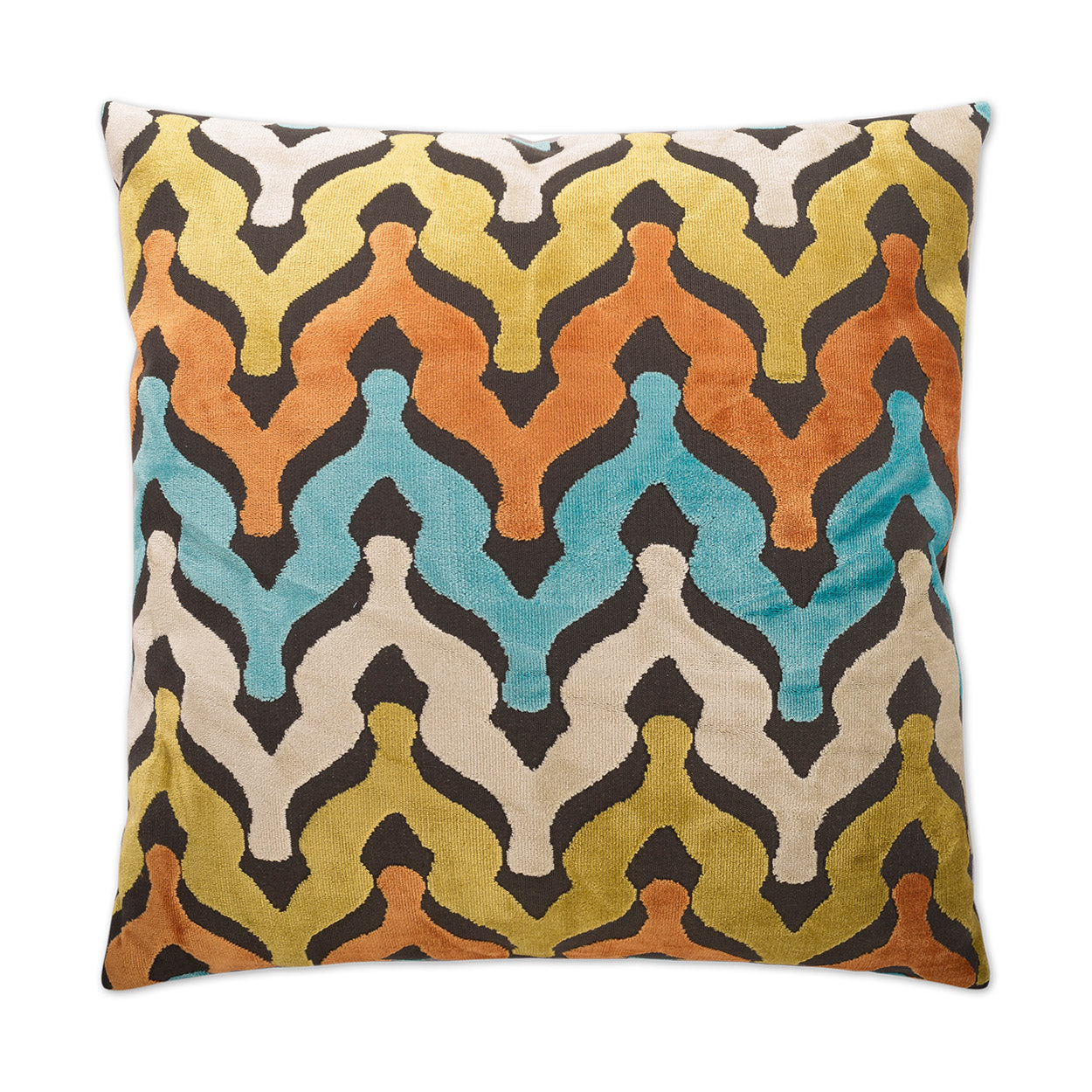 D.V. Kap Monroe Carnival Multi Color Throw Pillow With Insert