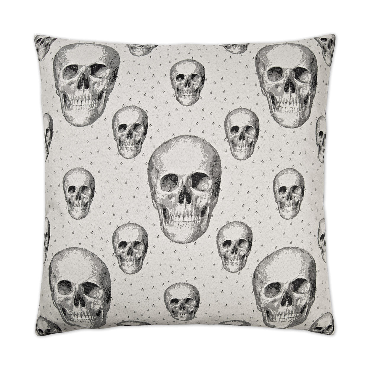 D.V. Kap Skalle Off-White Throw Pillow With Insert