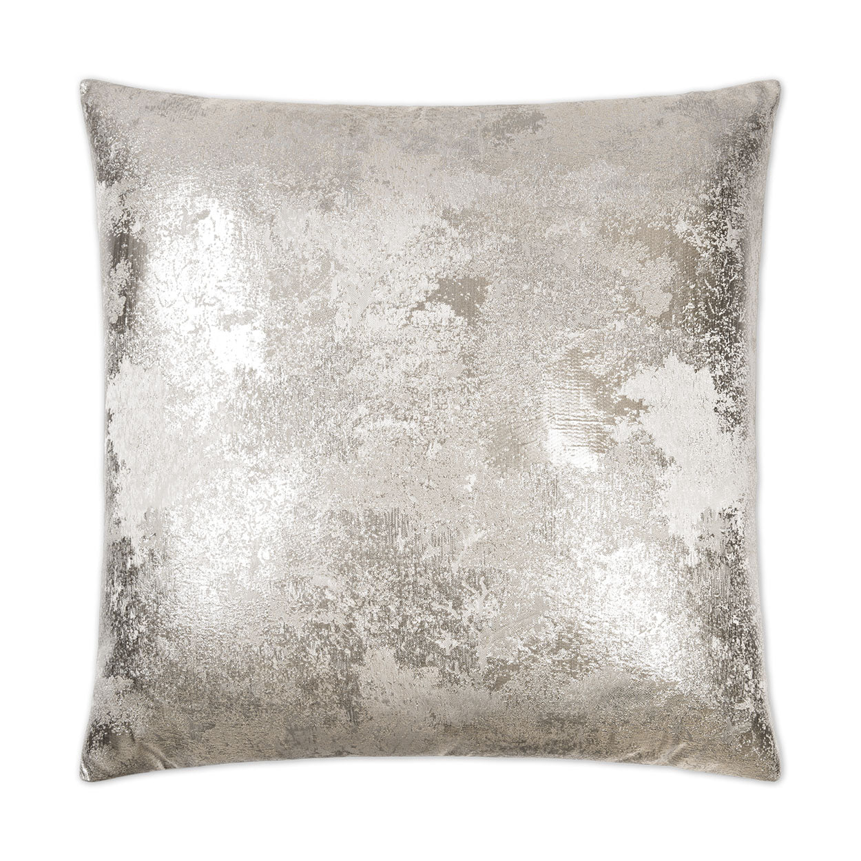 D.V. Kap Nikko Silver Throw Pillow With Insert