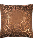 D.V. Kap Whirl Copper Throw Pillow With Insert