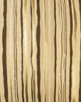 D.V. Kap Metallic Stripe Brown Throw Pillow With Insert
