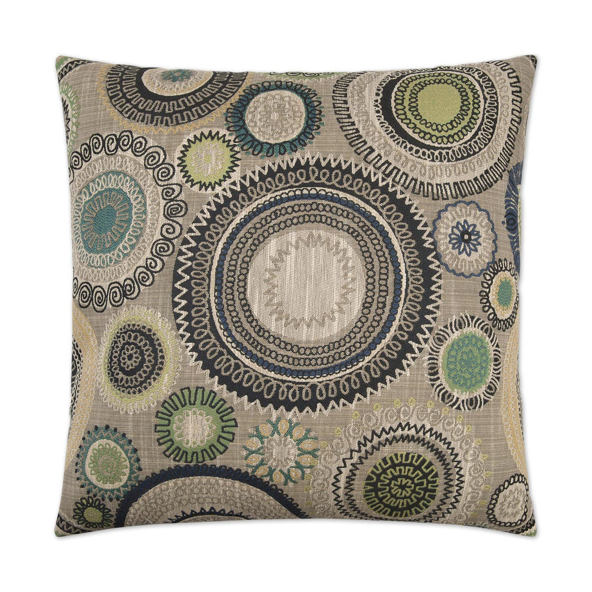 D.V. Kap Riollo Azure Multi Color Throw Pillow With Insert