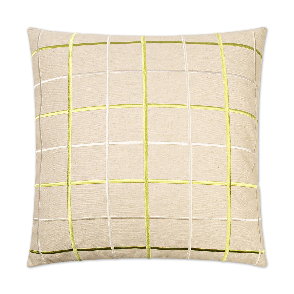 D.V. Kap Gateway Citron Brown Throw Pillow With Insert