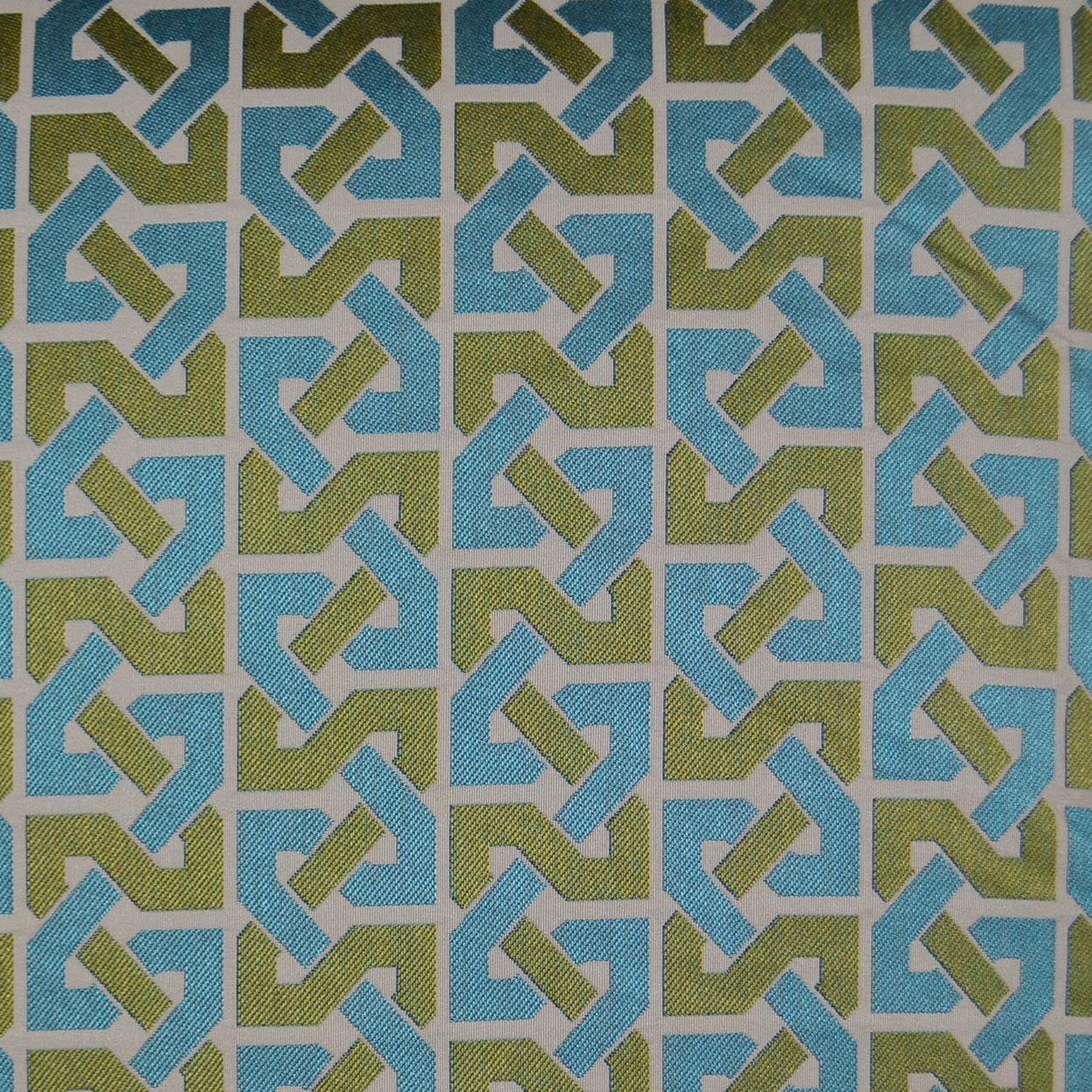 D.V. Kap Element Aqua Blue Throw Pillow With Insert