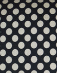 D.V. Kap Polka Dots Black Throw Pillow With Insert