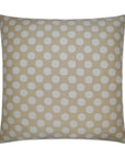 D.V. Kap Polka Dots Cream Throw Pillow With Insert