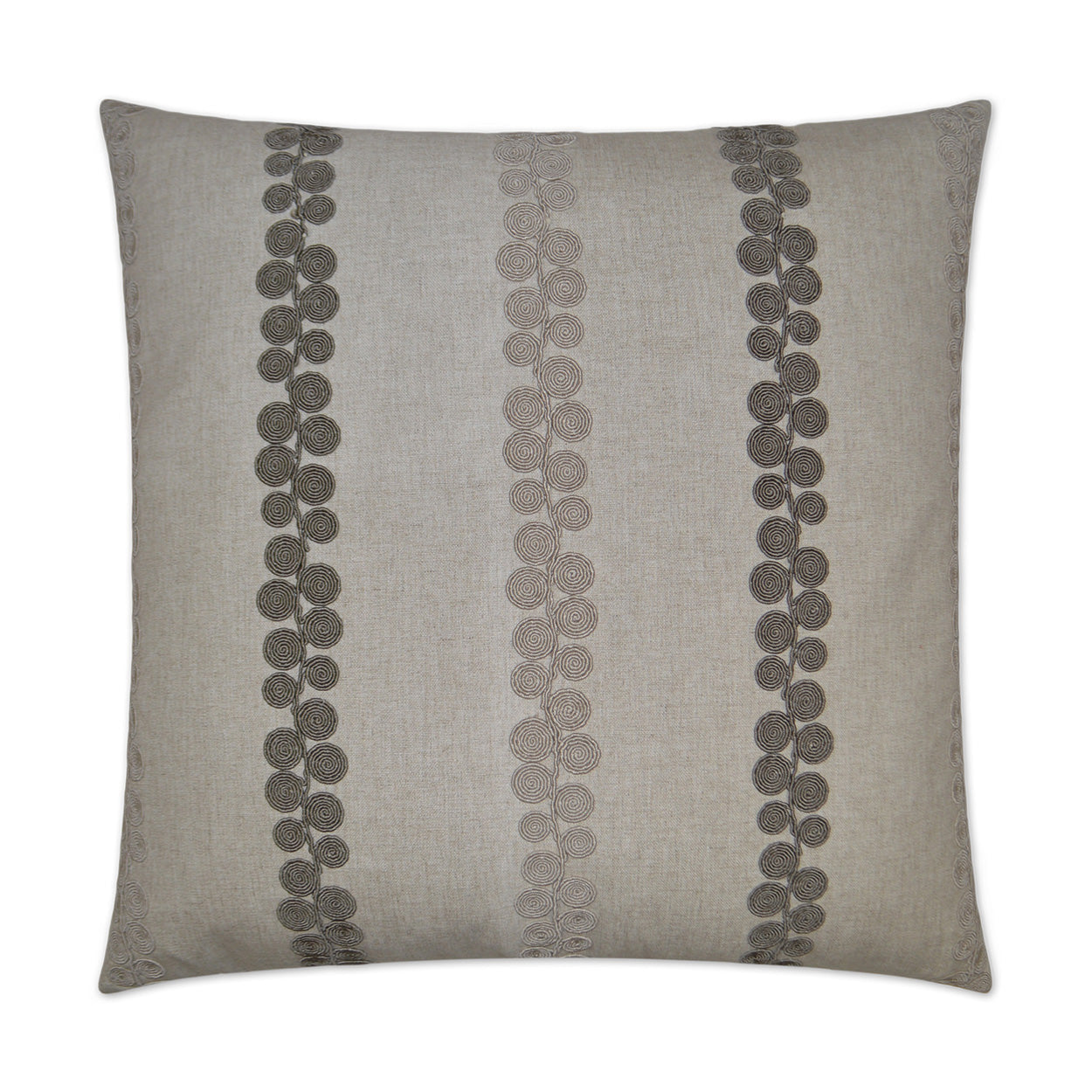 D.V. Kap Whitefield Brown Throw Pillow With Insert