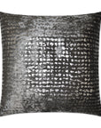 D.V. Kap Stealth Pewter Silver Throw Pillow With Insert