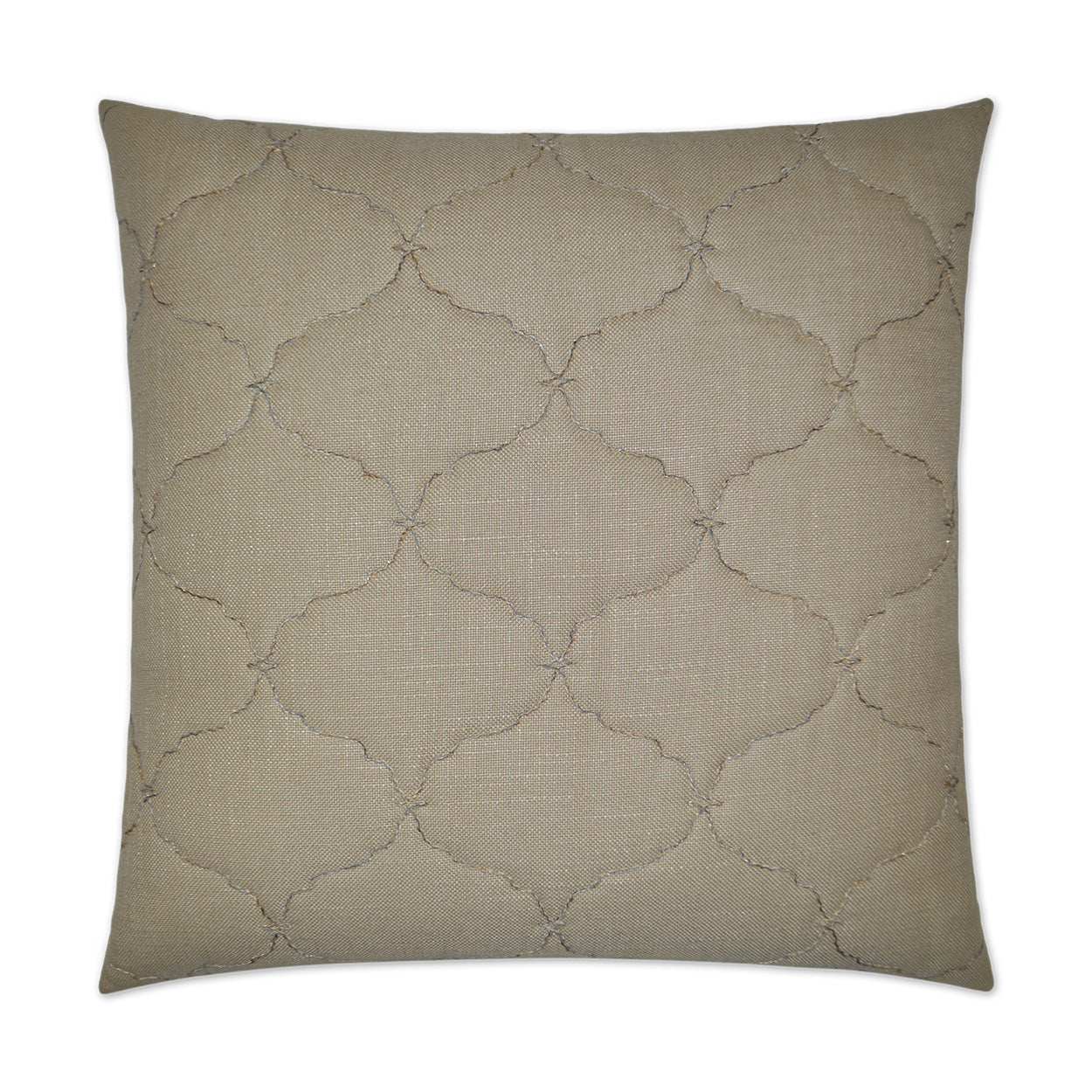 D.V. Kap Muffett Sand Brown Throw Pillow With Insert