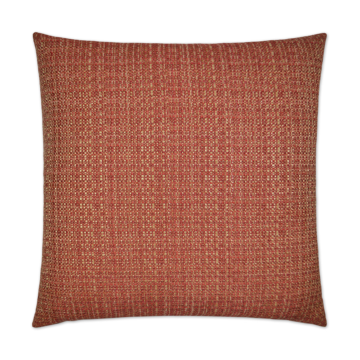 D.V. Kap Jackie O Cinnabar Red Throw Pillow With Insert