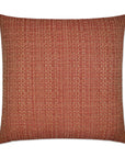 D.V. Kap Jackie O Cinnabar Red Throw Pillow With Insert