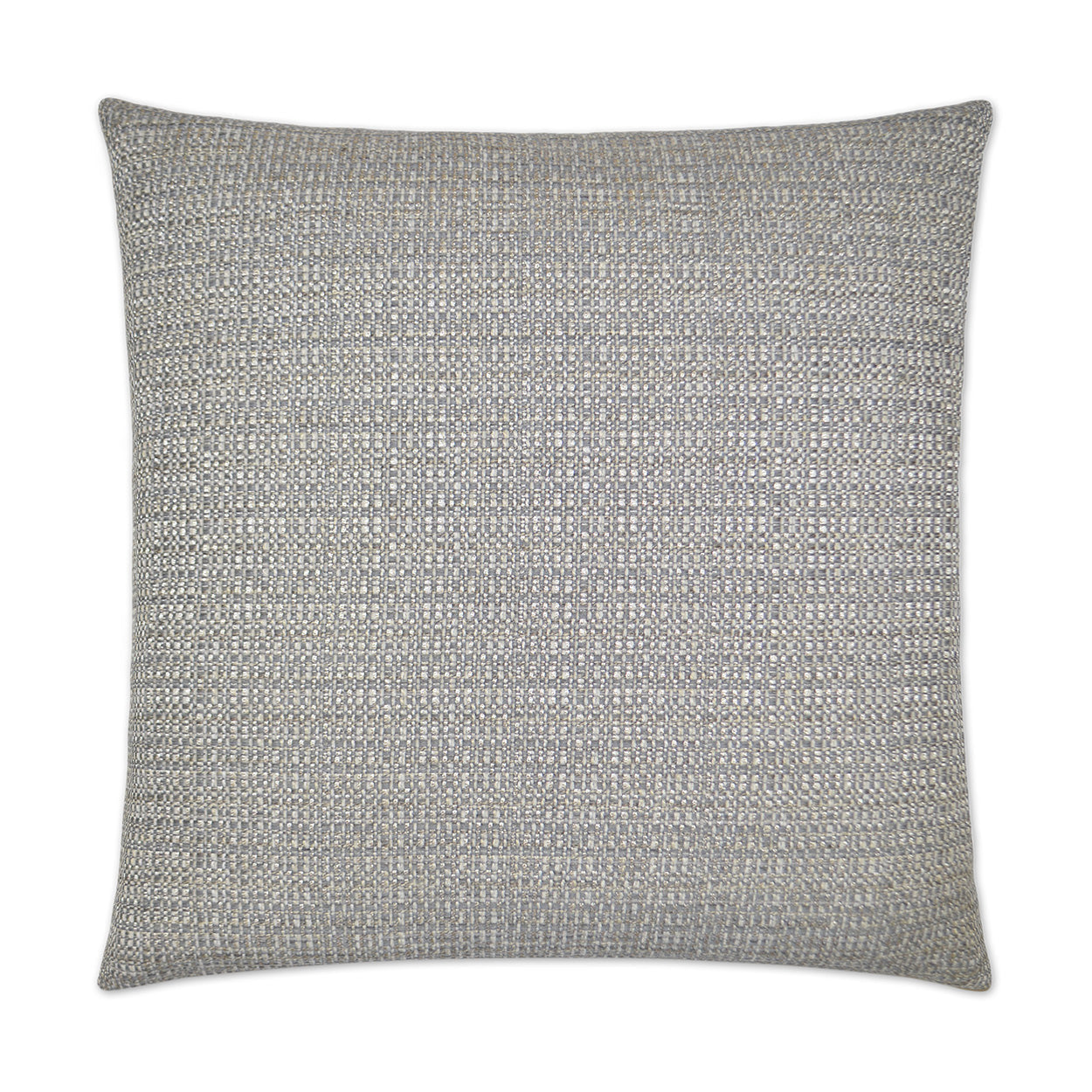 D.V. Kap Jackie O Gunmetal Grey Throw Pillow With Insert