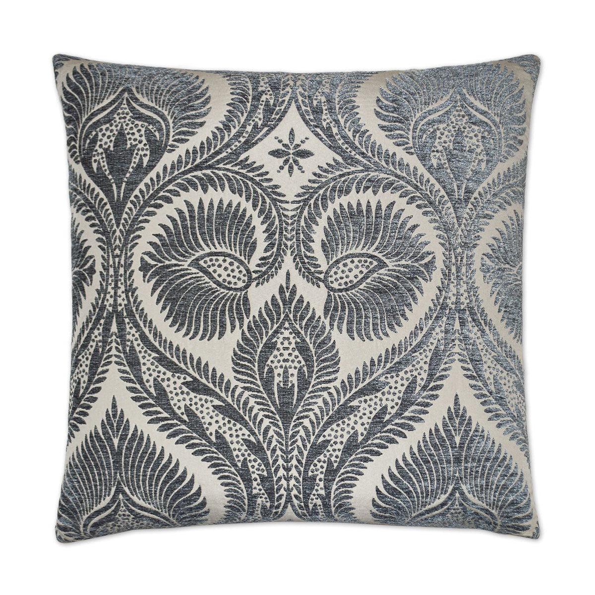 D.V. Kap Burma Grey Throw Pillow With Insert