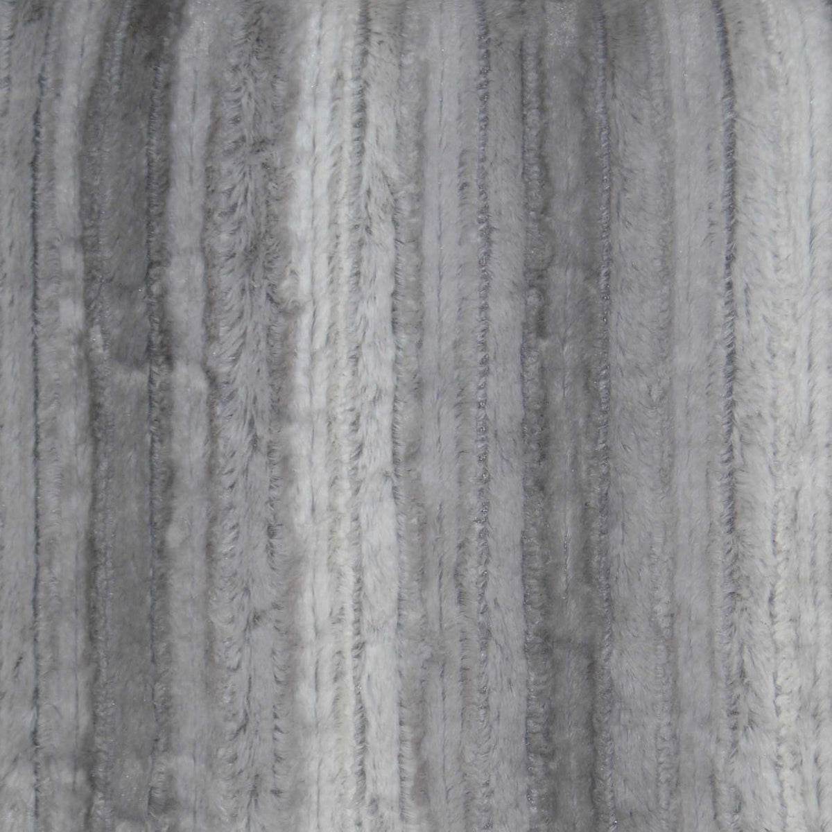 D.V. Kap Raya Fur Grey Throw Pillow With Insert