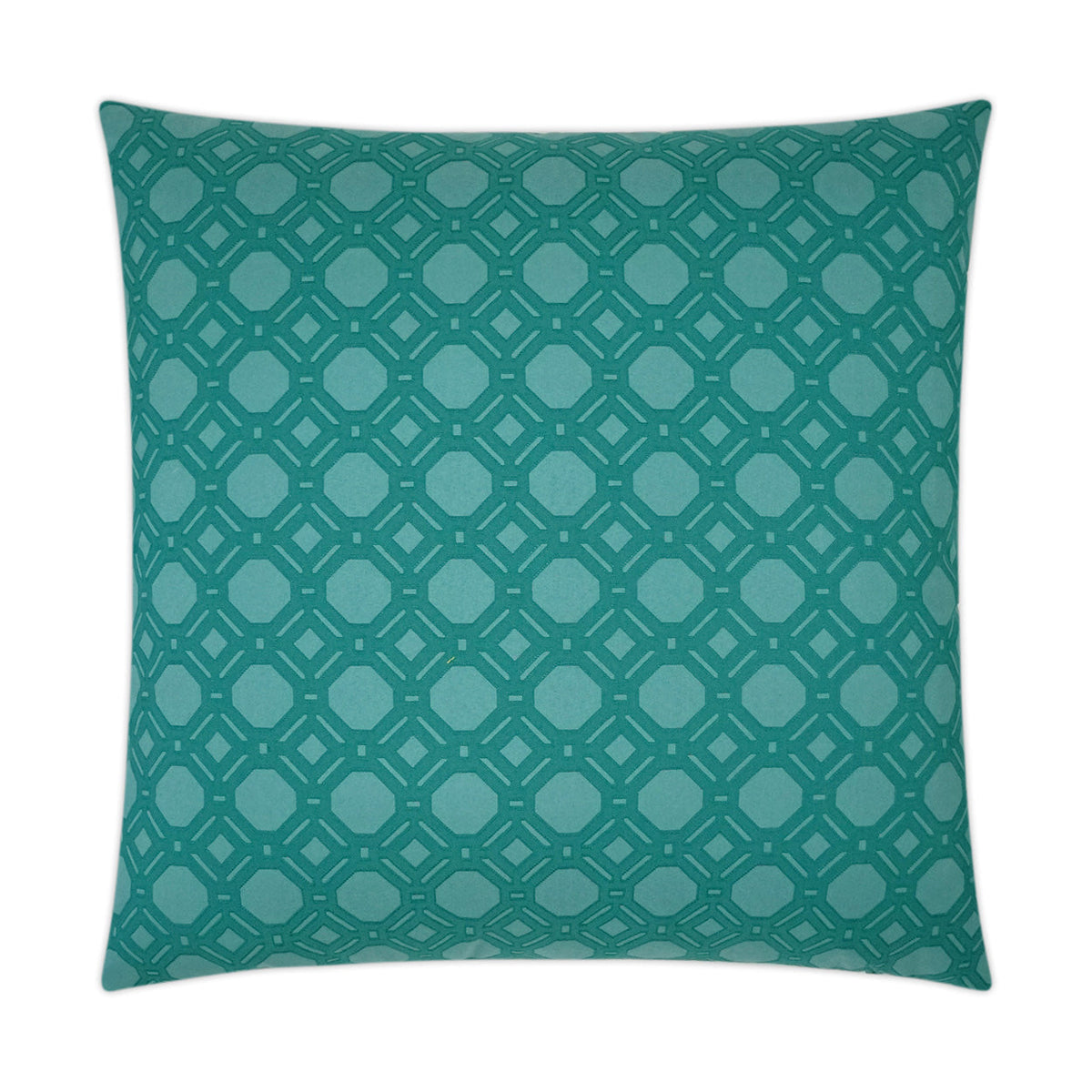 D.V. Kap Level Off Peacock Blue Throw Pillow With Insert