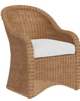 Lloyd Flanders Tobago Hyacinth Outdoor Dining Armchair