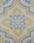 D.V. Kap Lattice Imprint Yellow Throw Pillow With Insert