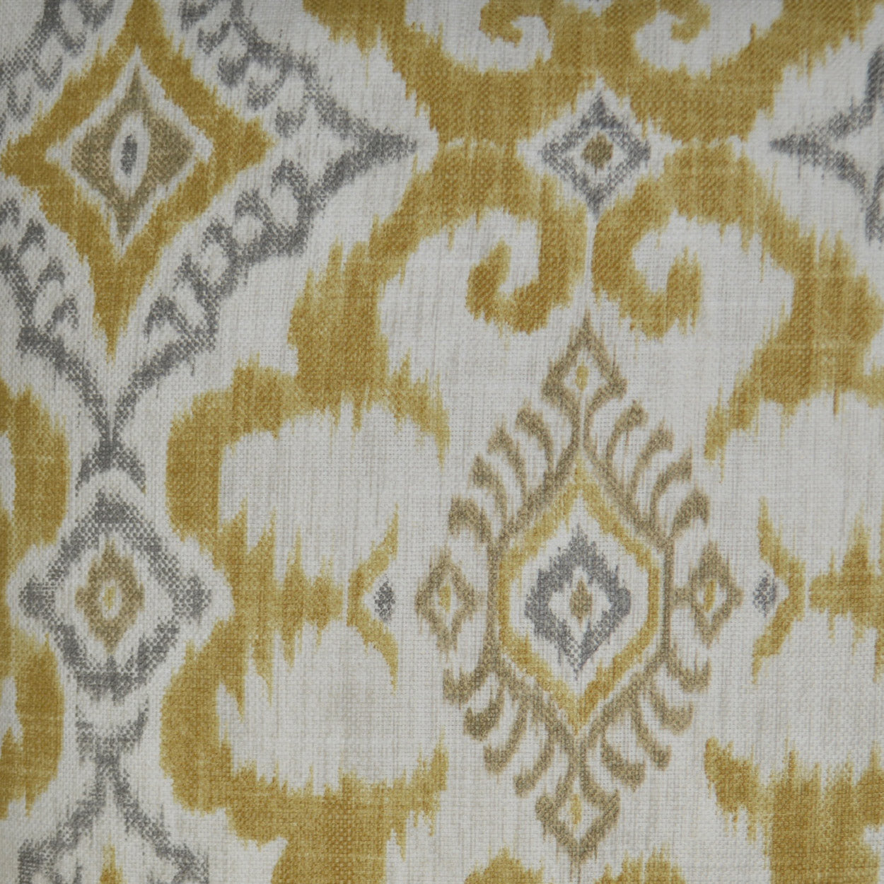 D.V. Kap Kantha Yellow Throw Pillow With Insert