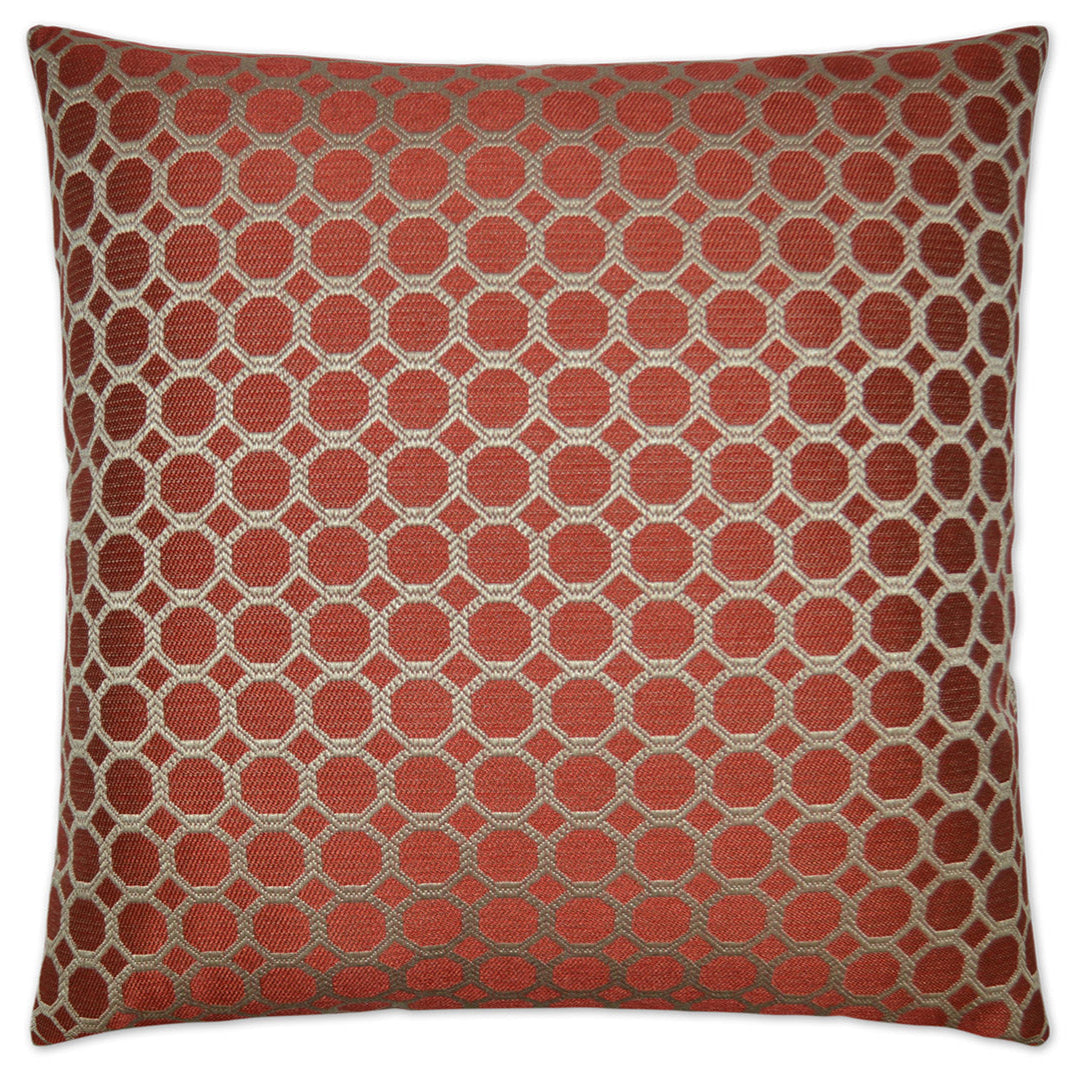 D.V. Kap Dax Red Throw Pillow