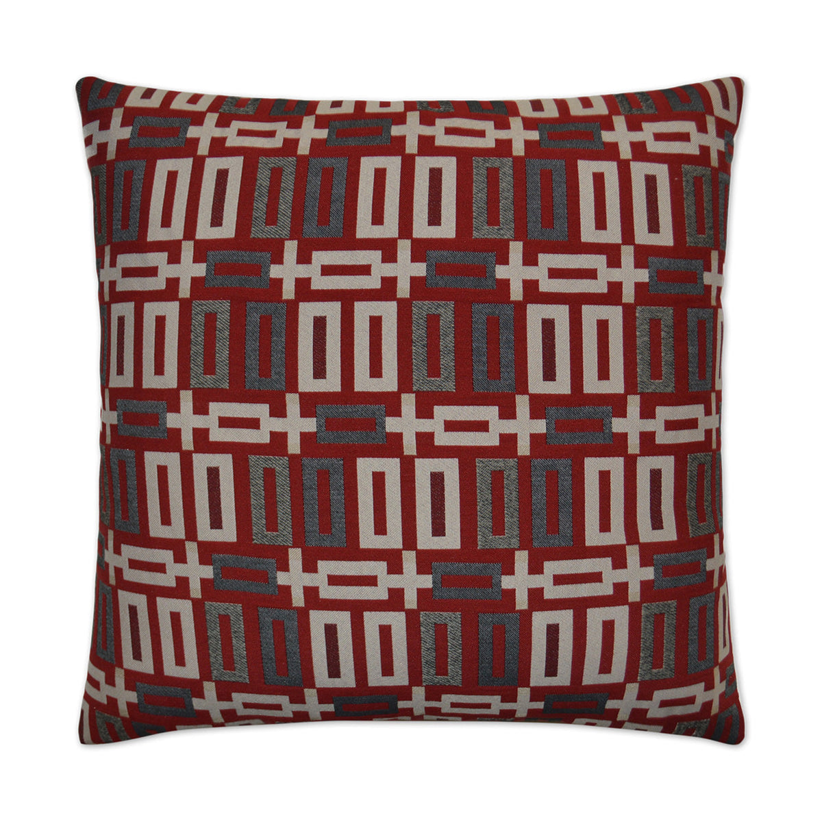 D.V. Kap Penthouse Red Throw Pillow With Insert