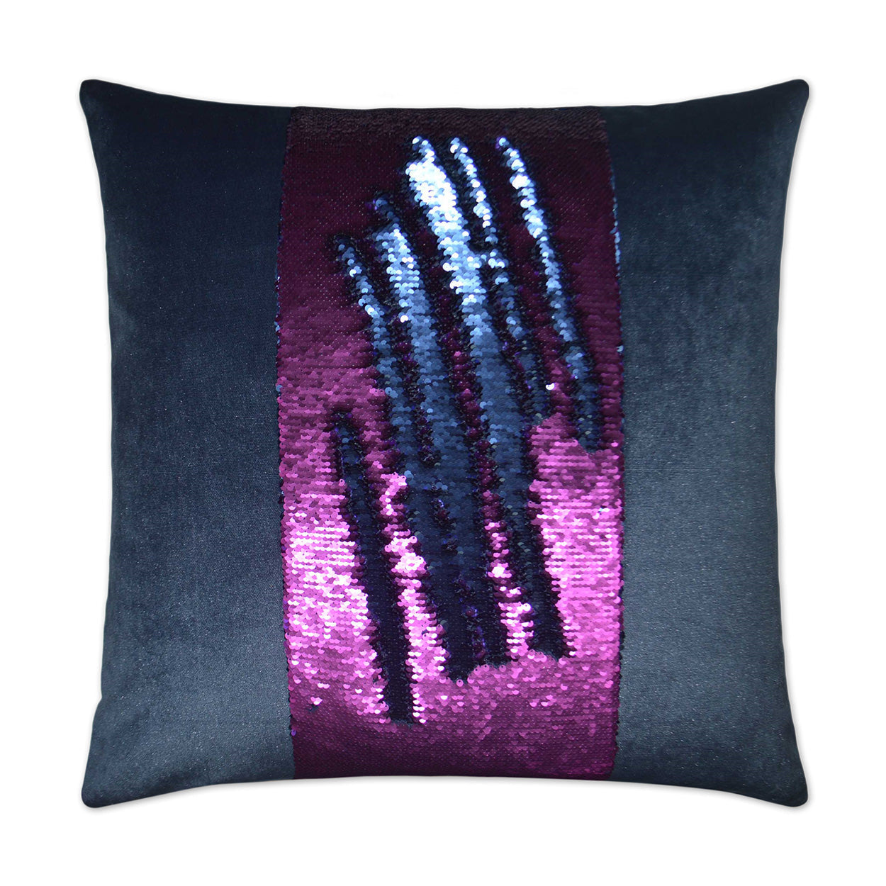 D.V. Kap Hylee II Magenta Blue Throw Pillow With Insert